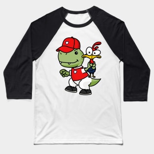 Gunnersaurus NLD Baseball T-Shirt